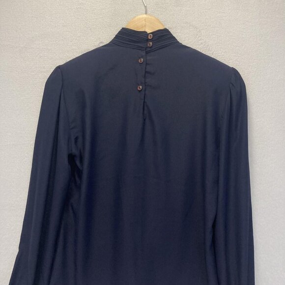 Vintage 80s Helene St. Marie Blouse Womens 4 Lightweight Minimalist Made in USA - Picture 12 of 12